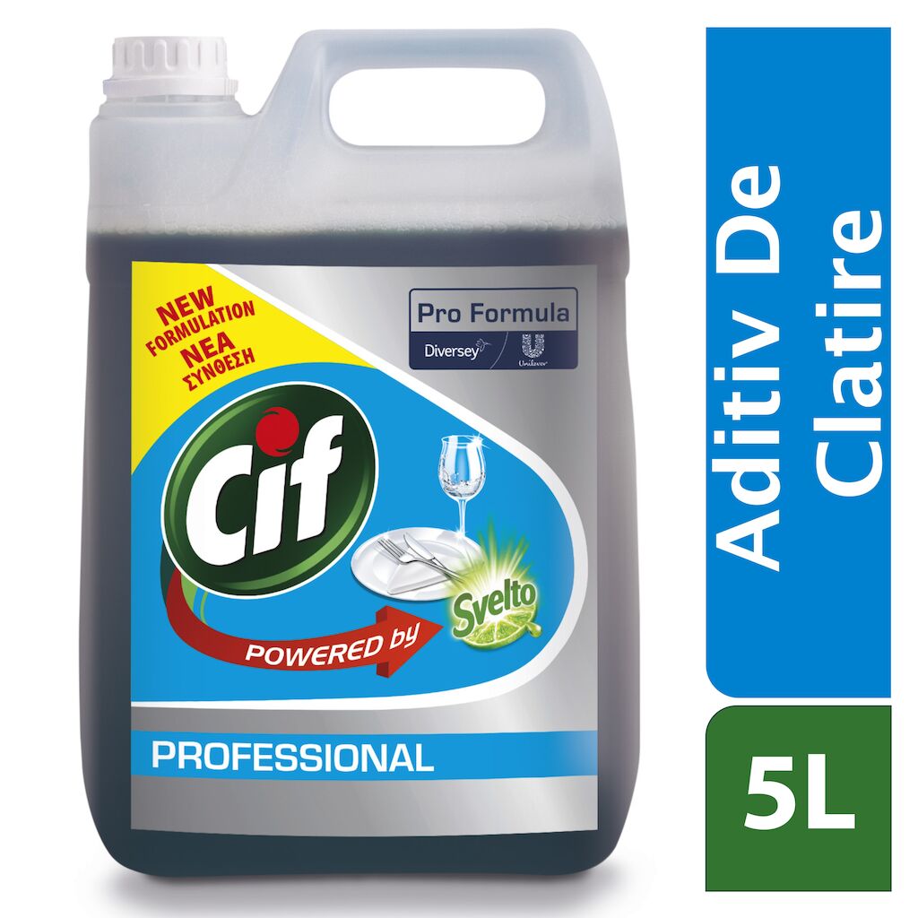 Cif Professional Aditiv De Clătire 2x5L